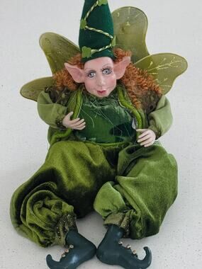 Vintage Woodland Irish Leprechaun